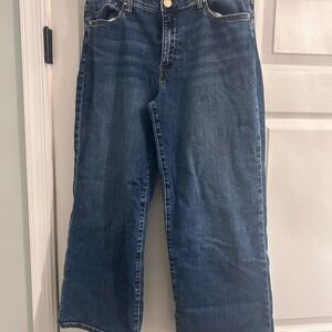 Kut from the Kloth Charlotte eco high rise wide leg jeans